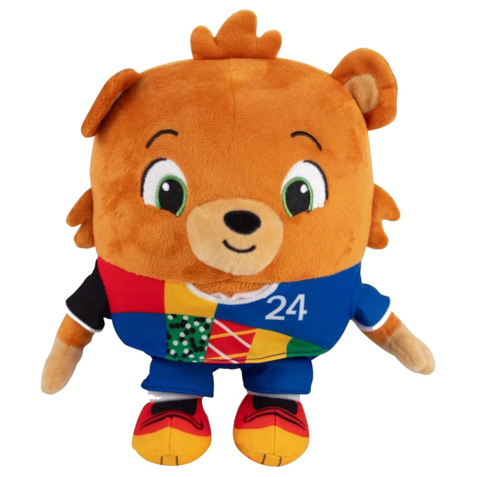 Maskotka Euro 2024 Miś Albart 27 cm!