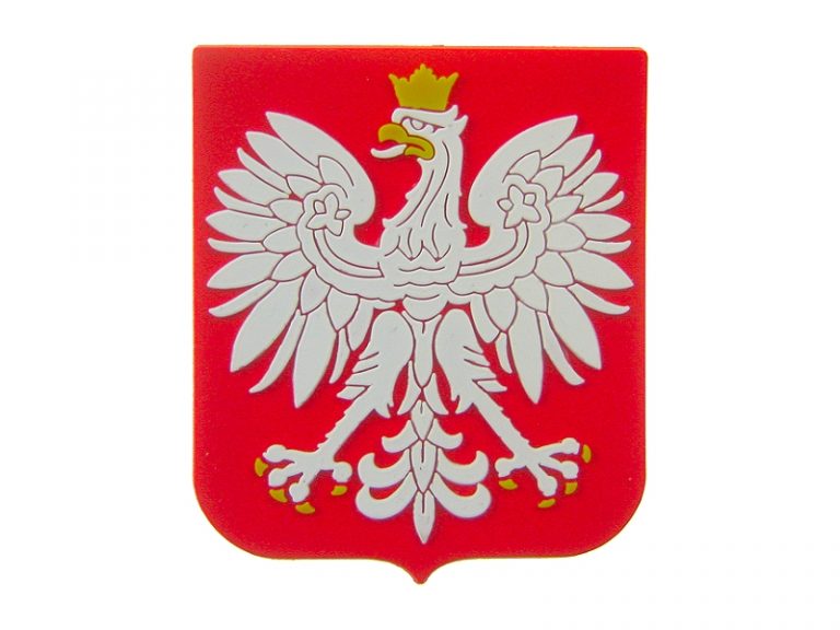 Polska - magnes na lodówkę herb