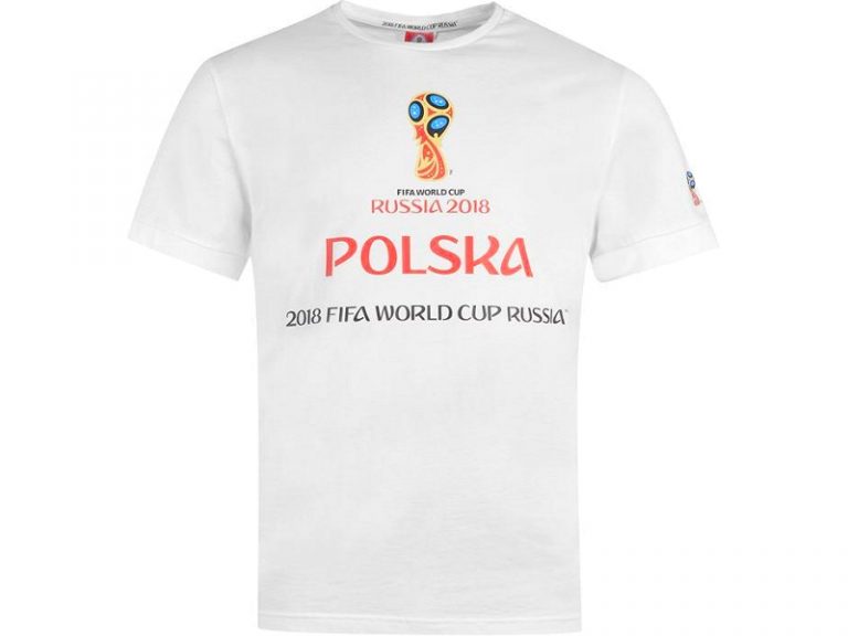 Polska - t-shirt World Cup 2018 biały