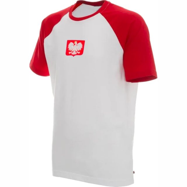 Polska - koszulka kibica reprezentacji Polski biało+czerwona