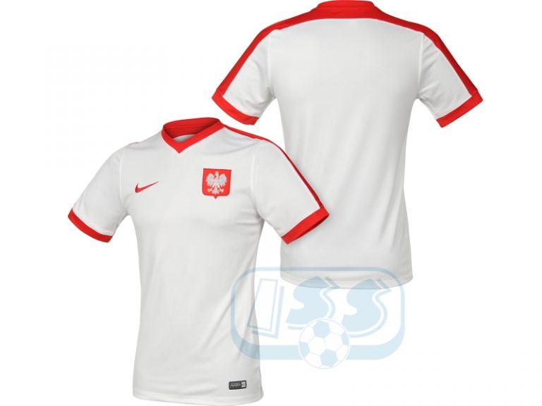 Polska - koszulka Nike biała z herbem