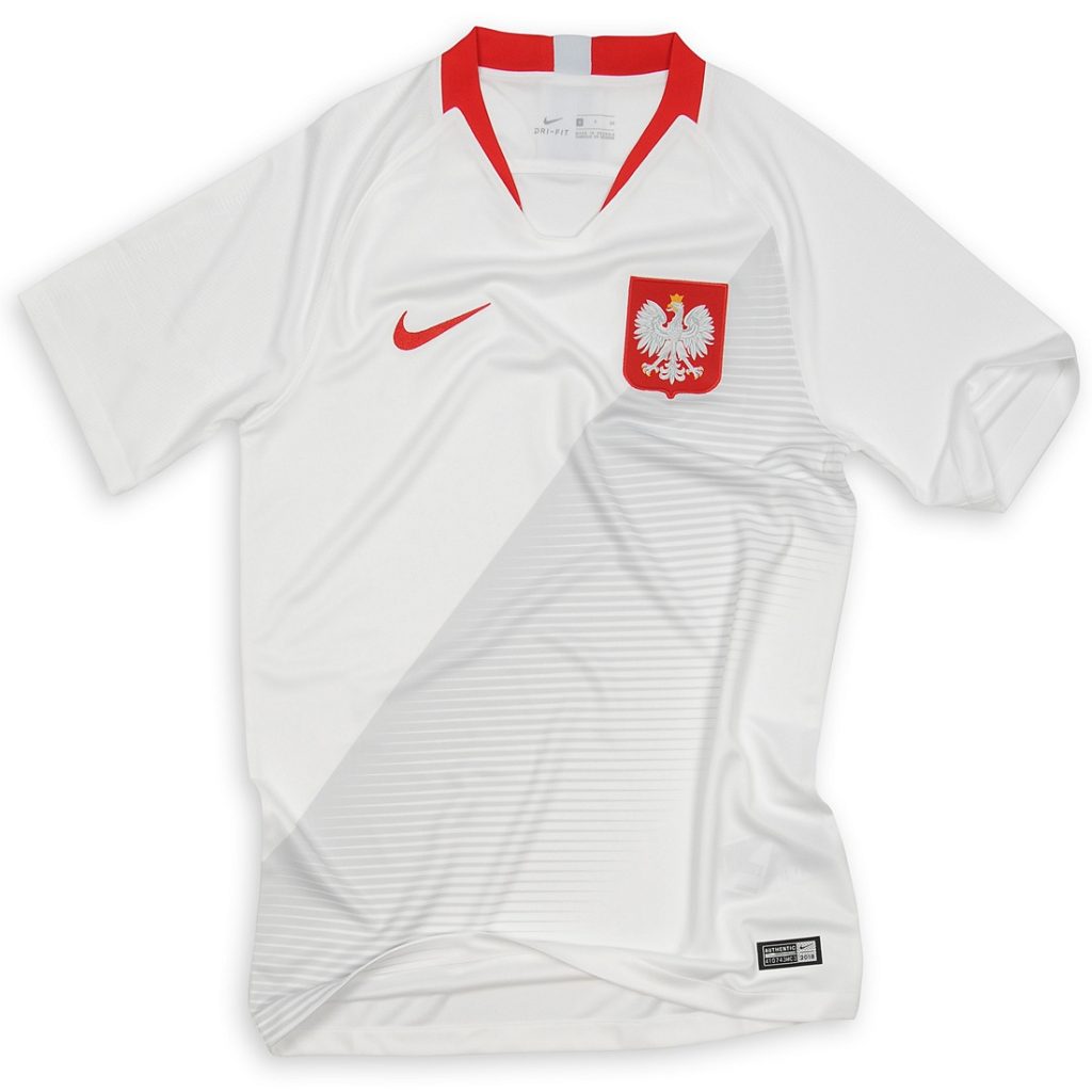 Koszulka reprezentacji Polski biała Nike 2018