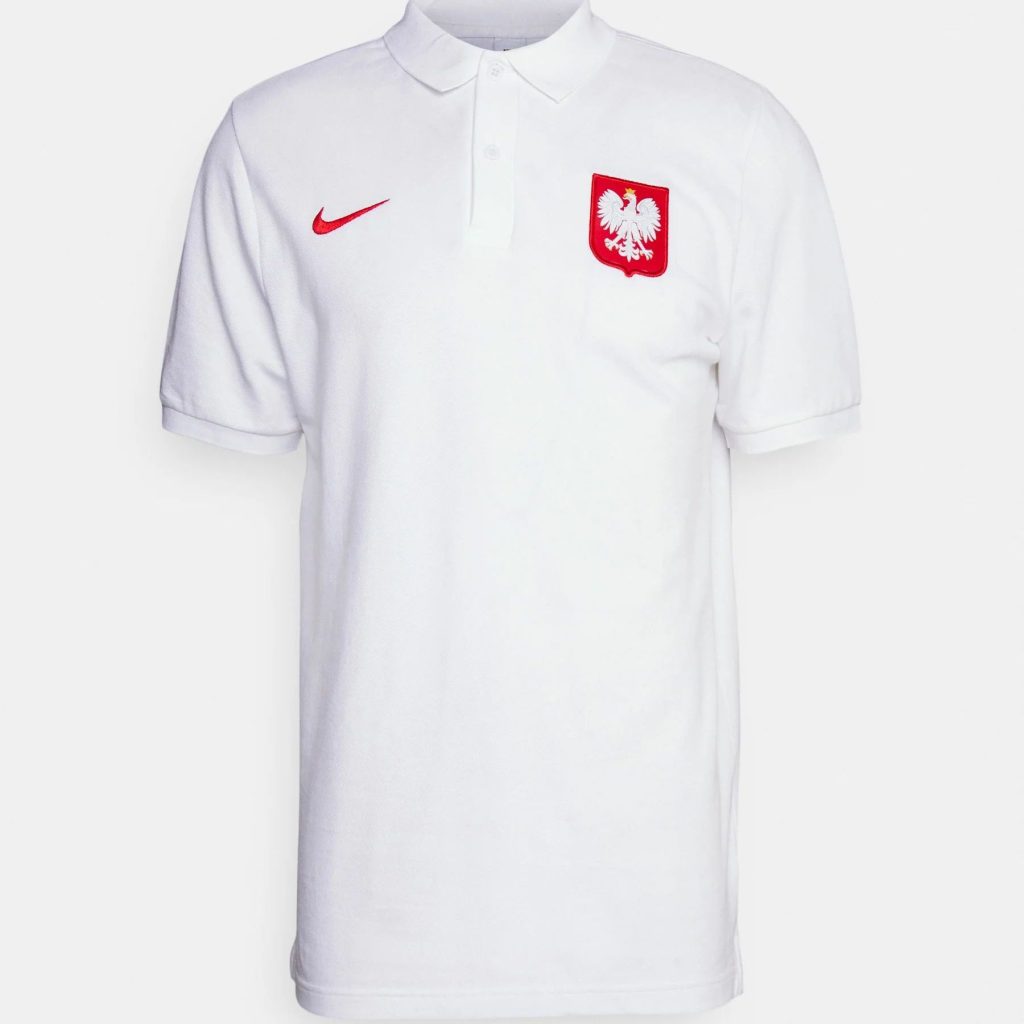 Polska - koszulka polo Nike biała